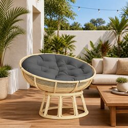You're Going to Love This Round Anthracite Cushion