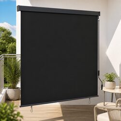 Discover Your Ideal Outdoor Roller Blind in Anthracite