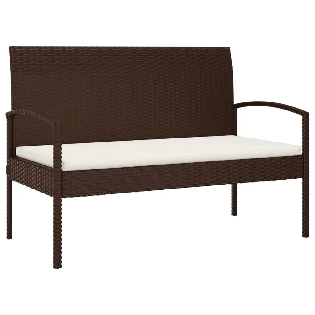 Garden Bench with Cushion
