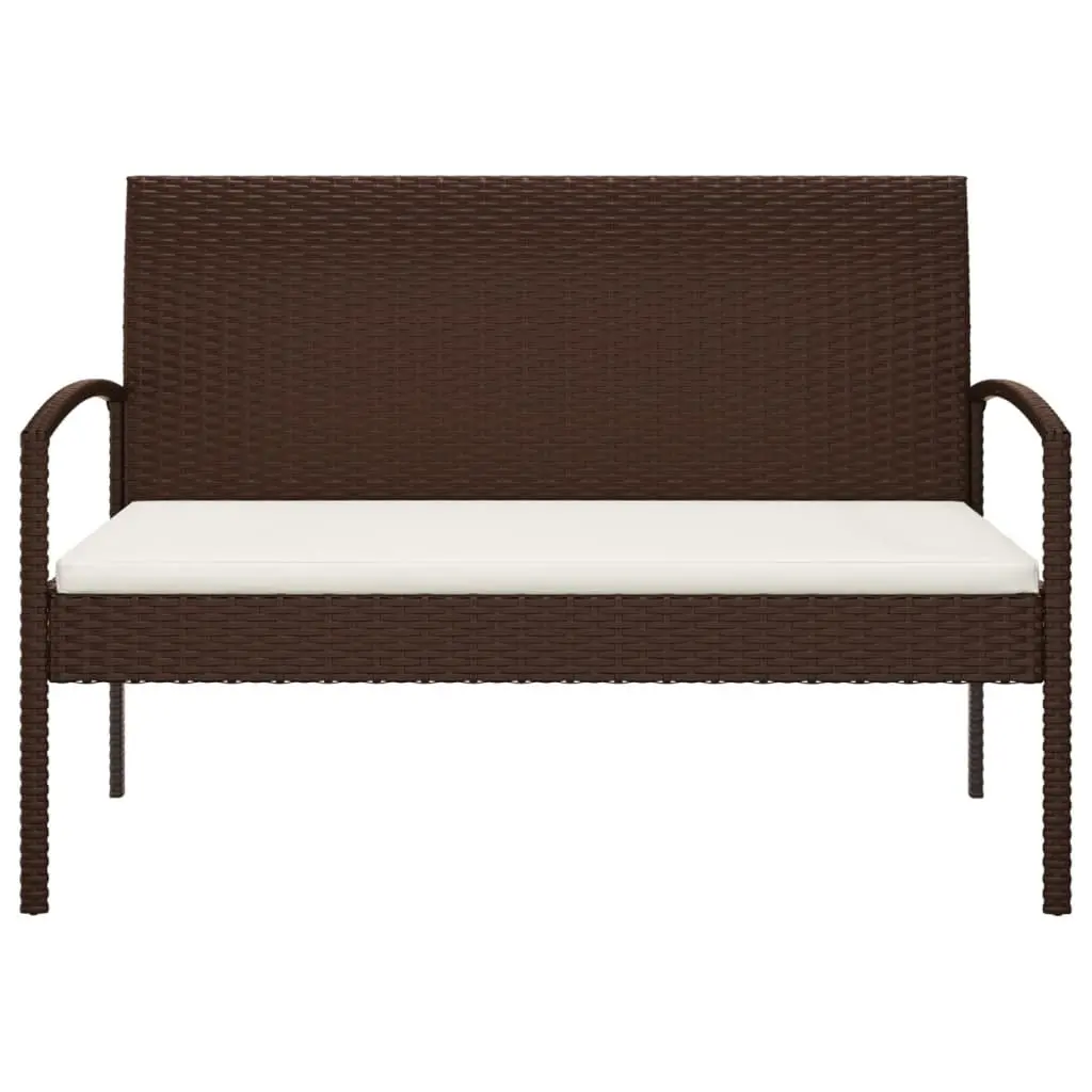 Garden Bench with Cushion