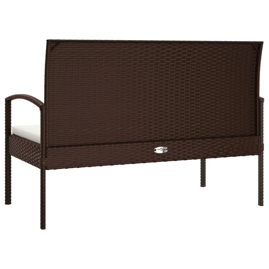 Garden Bench with Cushion