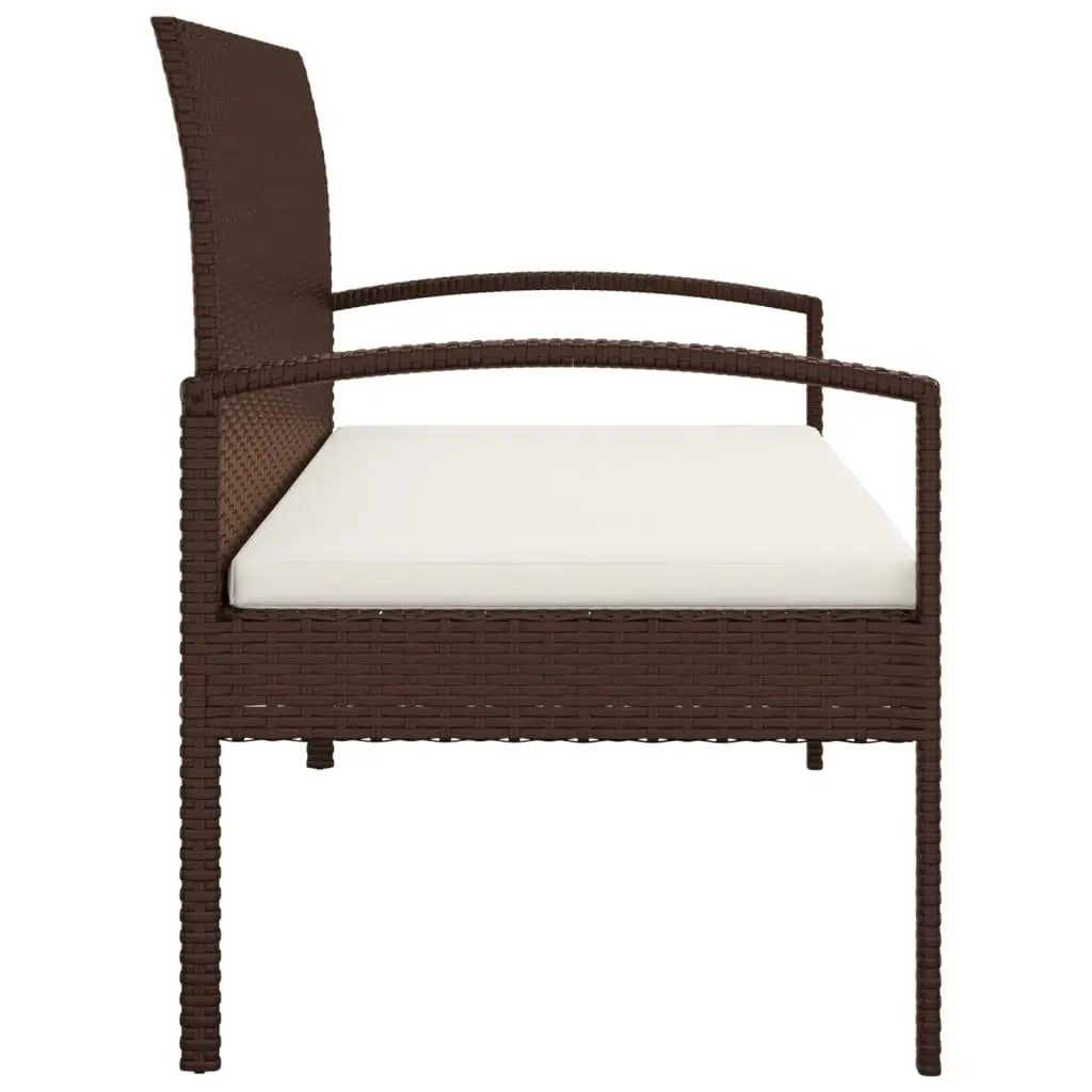 Garden Bench with Cushion