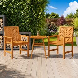 Your New Acacia Side Table 45x45x60cm for Any Space