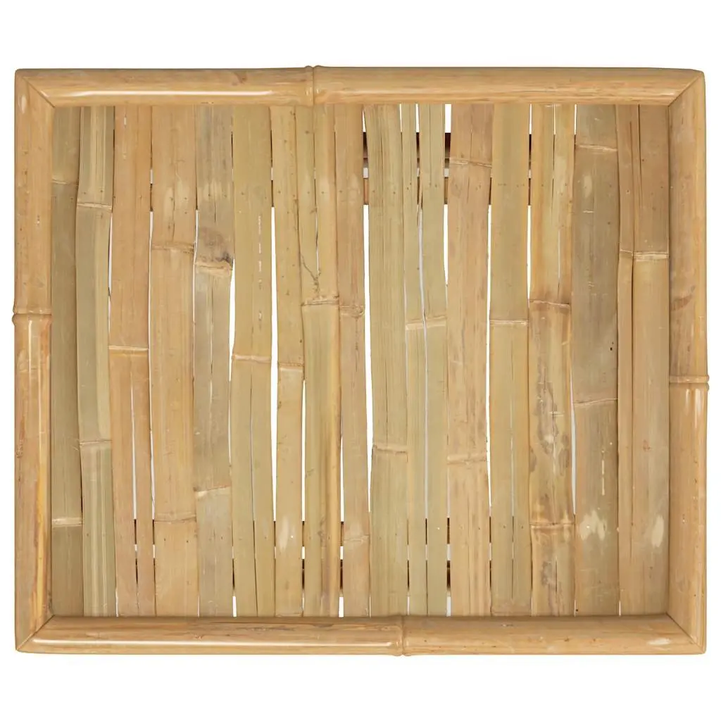 Bamboo Garden Table for Outdoor Enjoyment