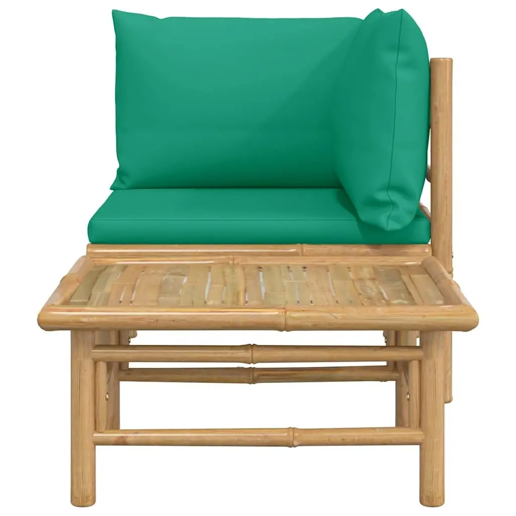 Outdoor Sectional Sofa Lounge Set 2 Piece Garden Seating with Cushions