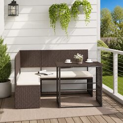 Your Outdoor Oasis: L-Shaped Garden Sofa Set