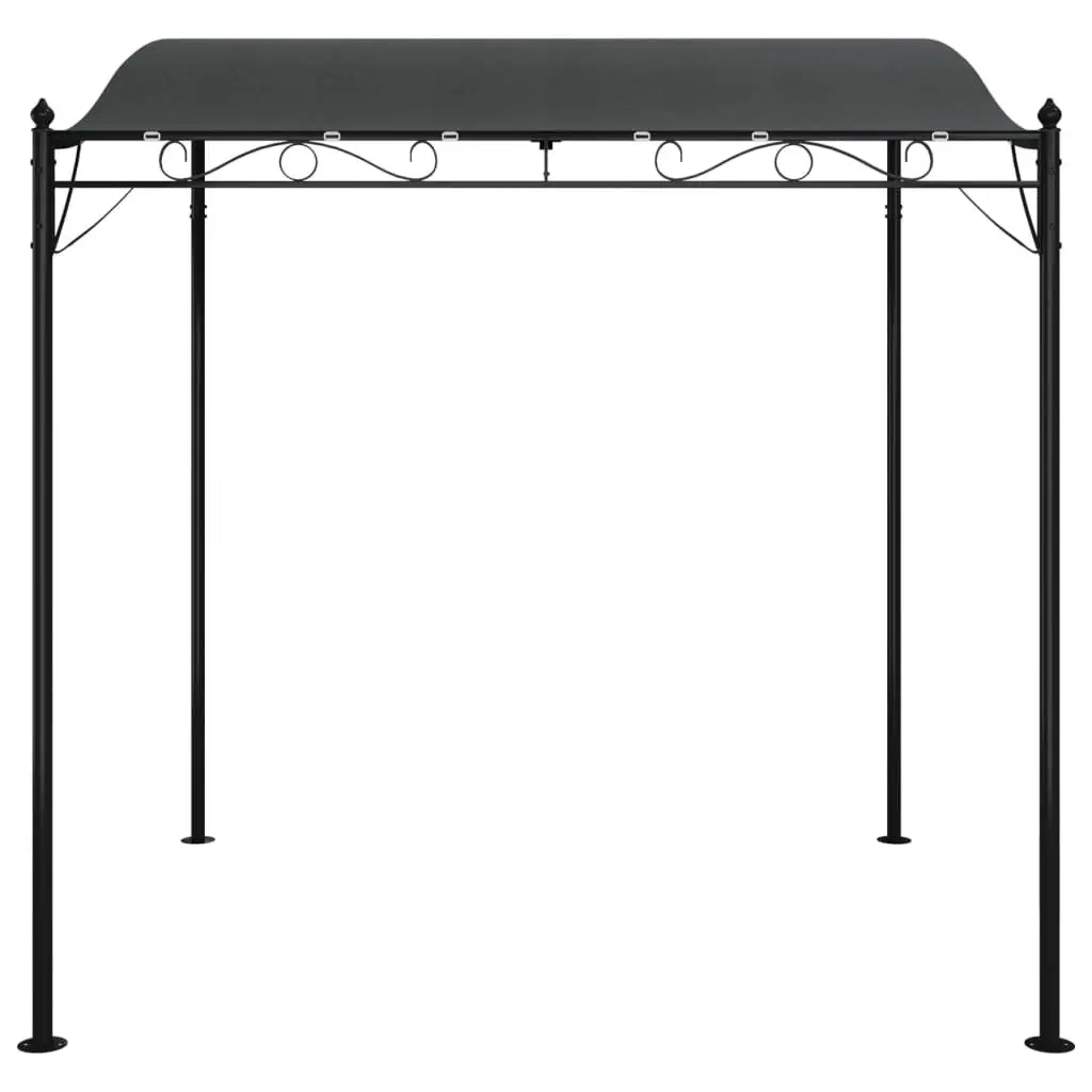 Canopy Anthracite 2x2.3m Outdoor Garden Gazebo Tent Steel Frame Waterproof