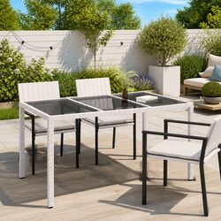 Join Friends and Family Around This 150x90x75cm Garden Table