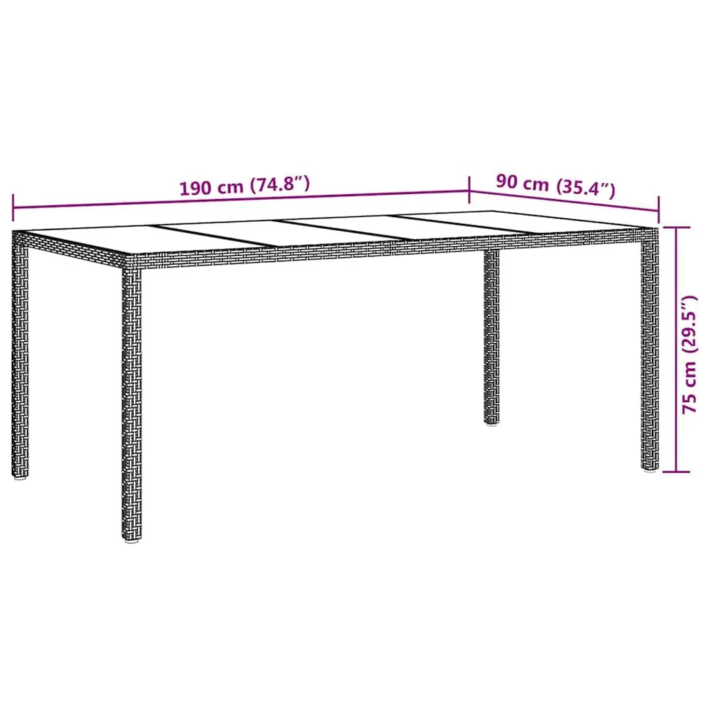 Outdoor Dining Table