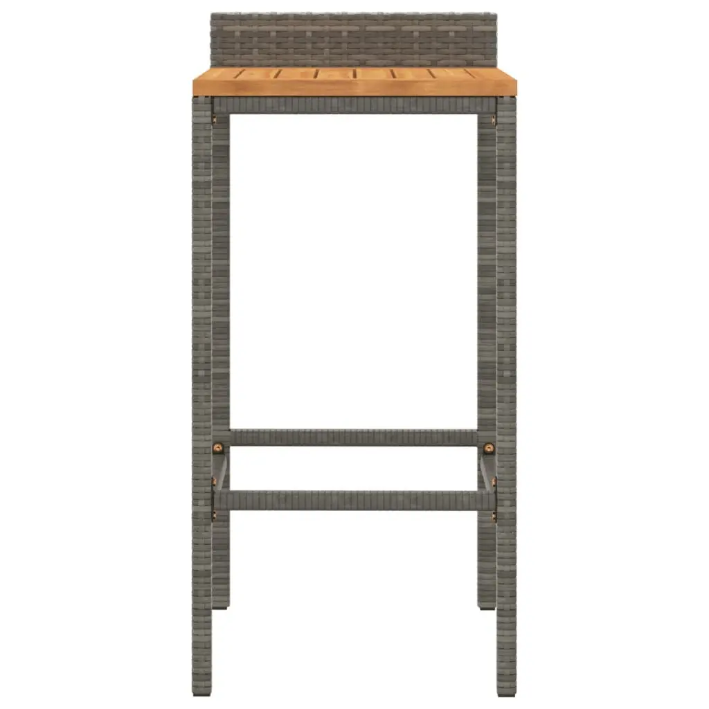 4 Grey Bar Stools