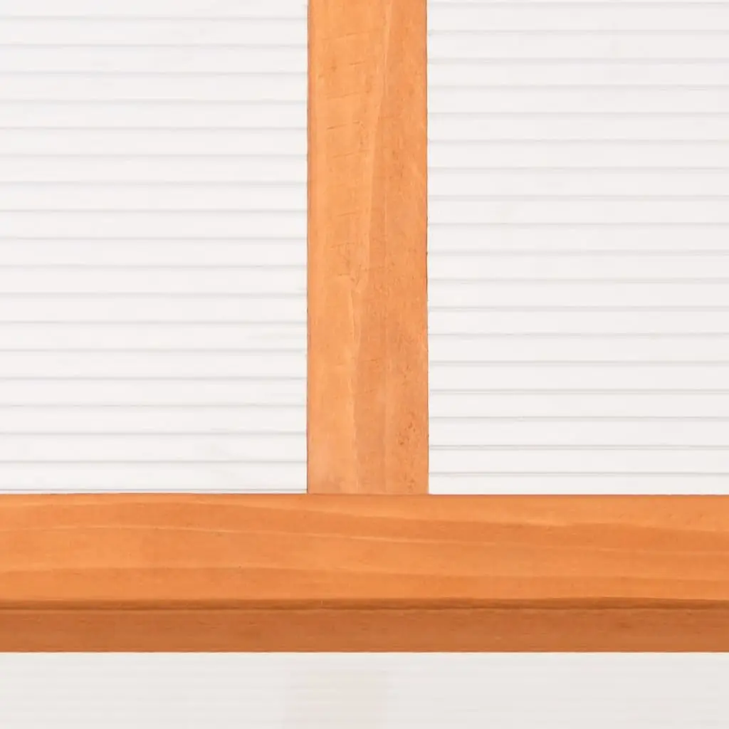 Wooden Greenhouse Orange 110x56x39 cm Fir Wood Garden Plant Protection