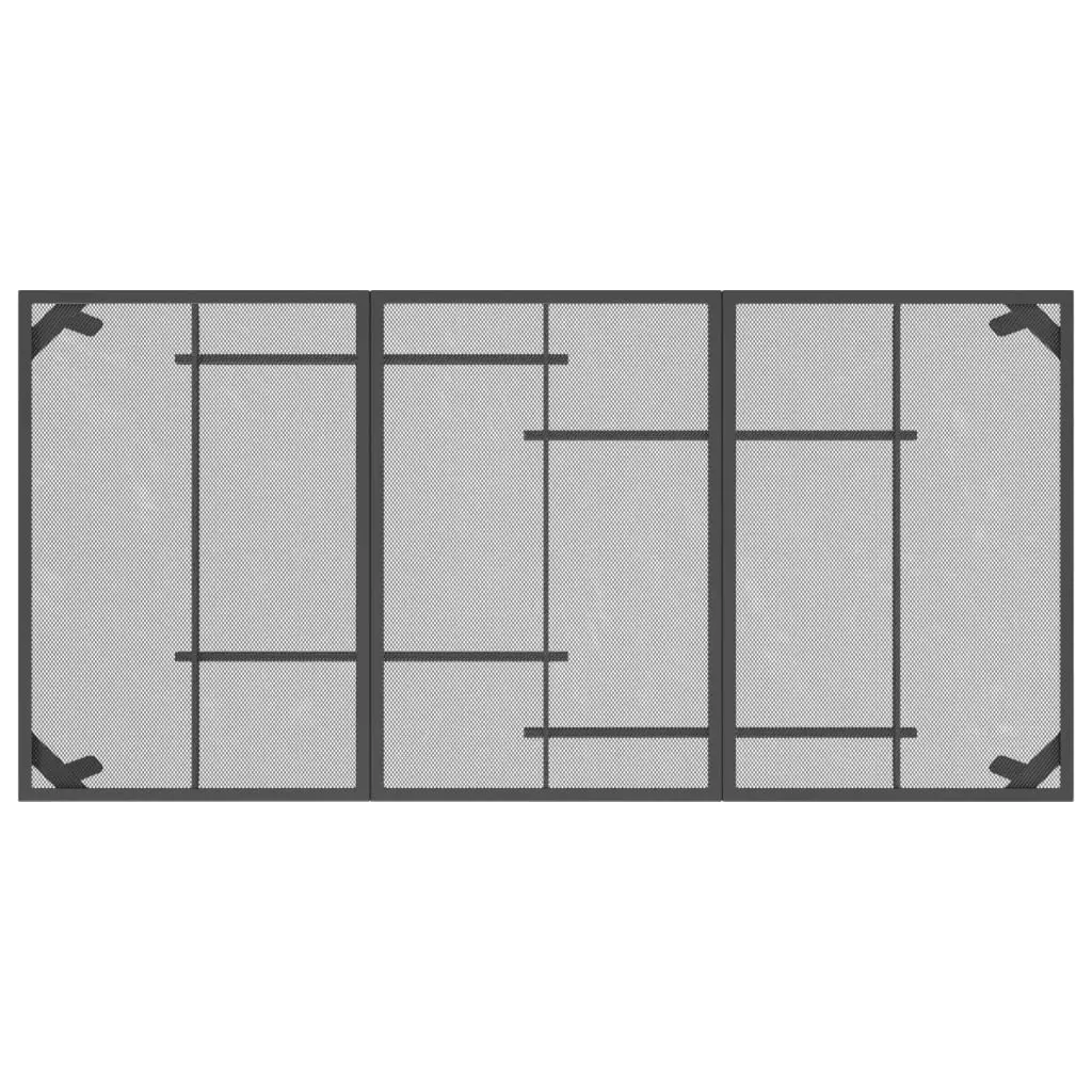 Anthracite Garden Dining Table 165x80x72cm