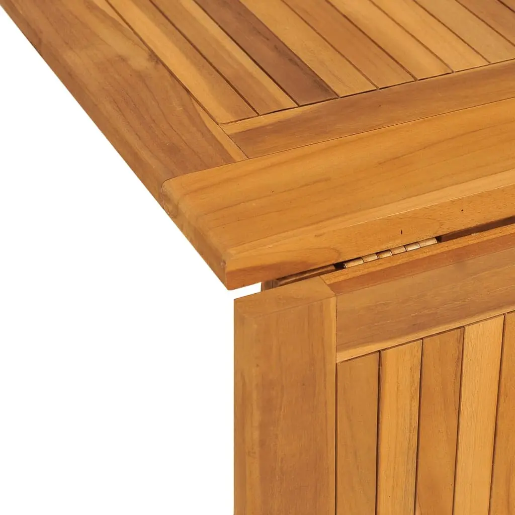 Folding Butterfly Garden Table Outdoor Patio Dining Furniture Brown Wooden Desk