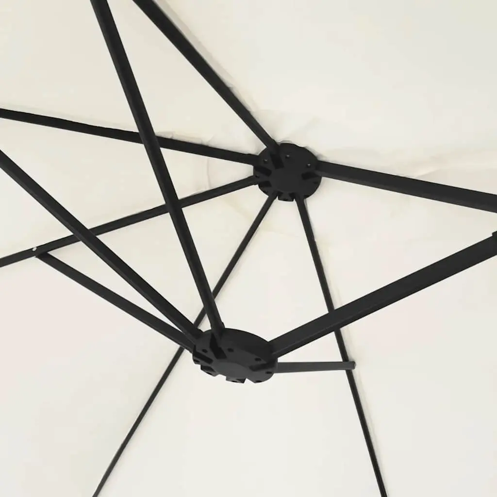 Double-Head Parasol Outdoor Sun Shade Garden Umbrella Crank 449x265cm