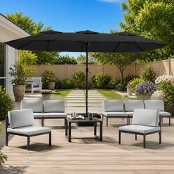 Your Ideal Double-Head Garden Parasol Awaits