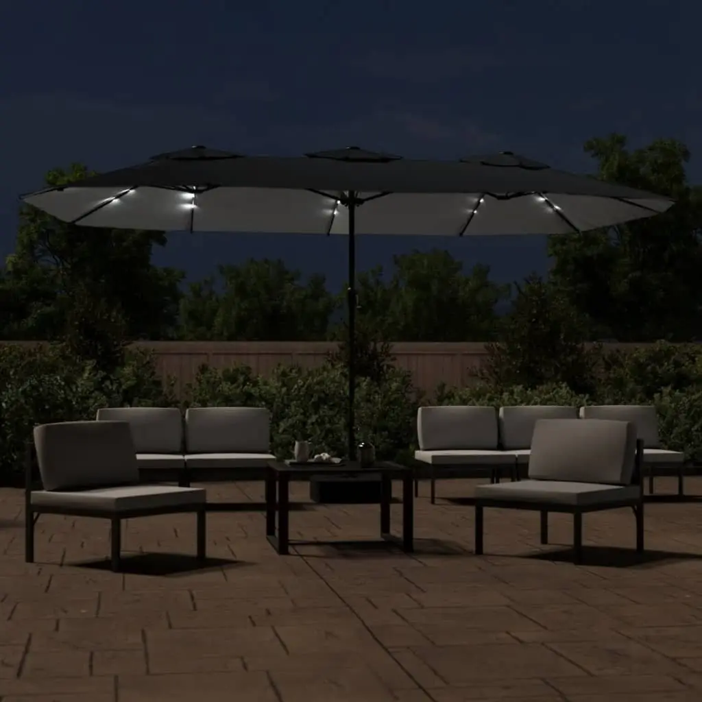 Double-Head Garden Parasol