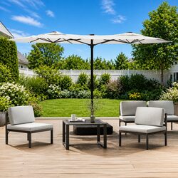 Enjoy Your Outdoors with Our Double-Head Parasol
