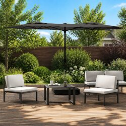 Your Friendly Double-Head Parasol for Outdoor Fun