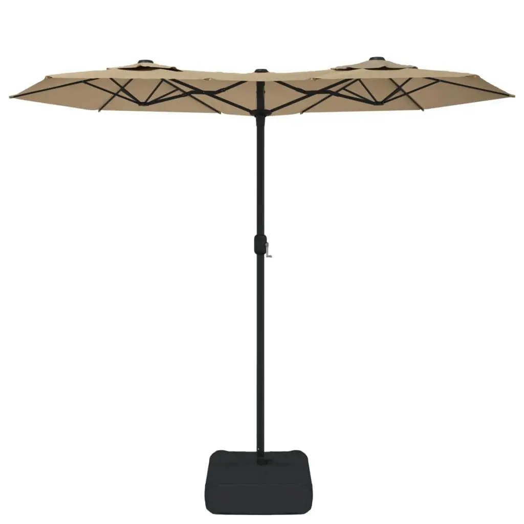 Double-Head Garden Parasol for Shade and Style