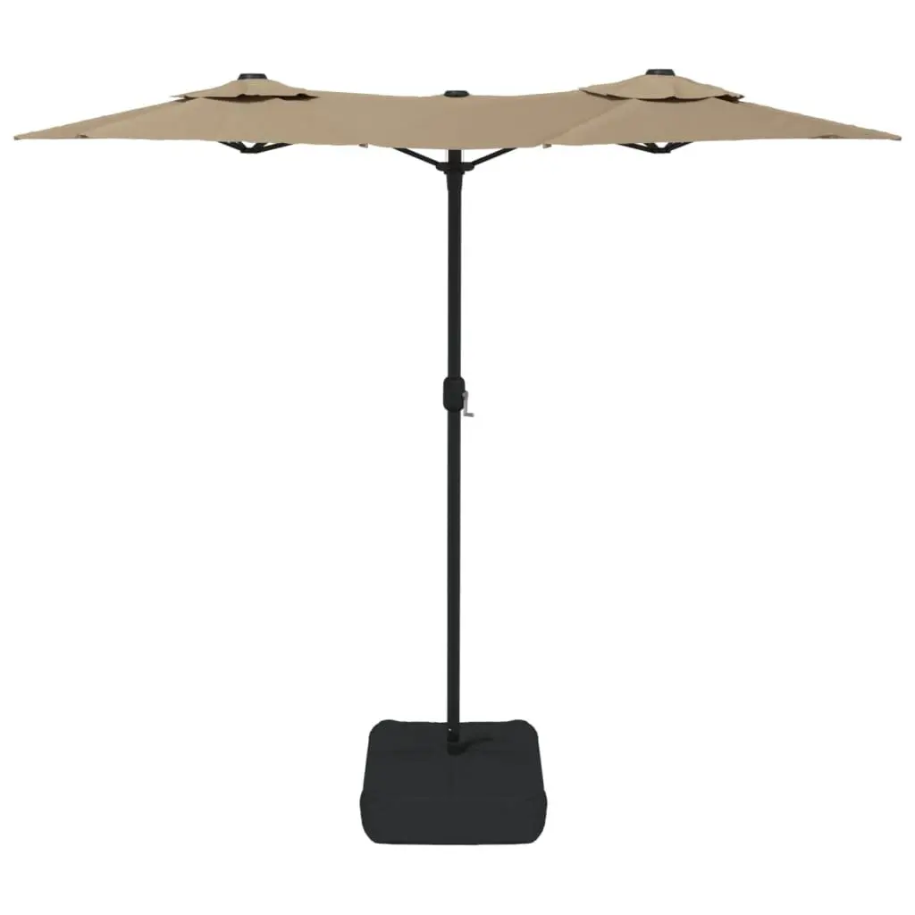 Double-Head Garden Parasol for Shade and Style