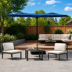 Your New Favorite Double-Head Garden Parasol Awaits