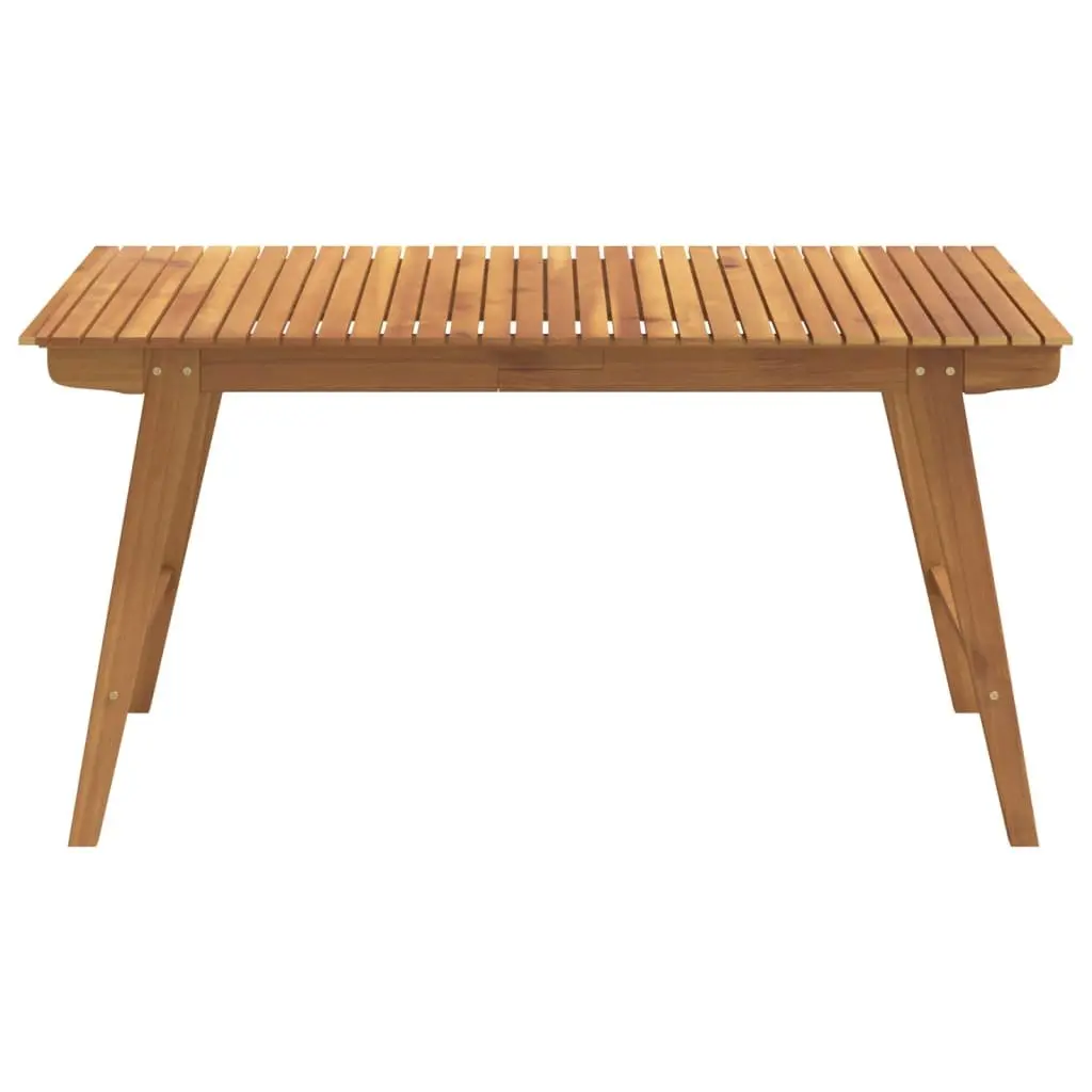 Solid Acacia Wood Garden Dining Table