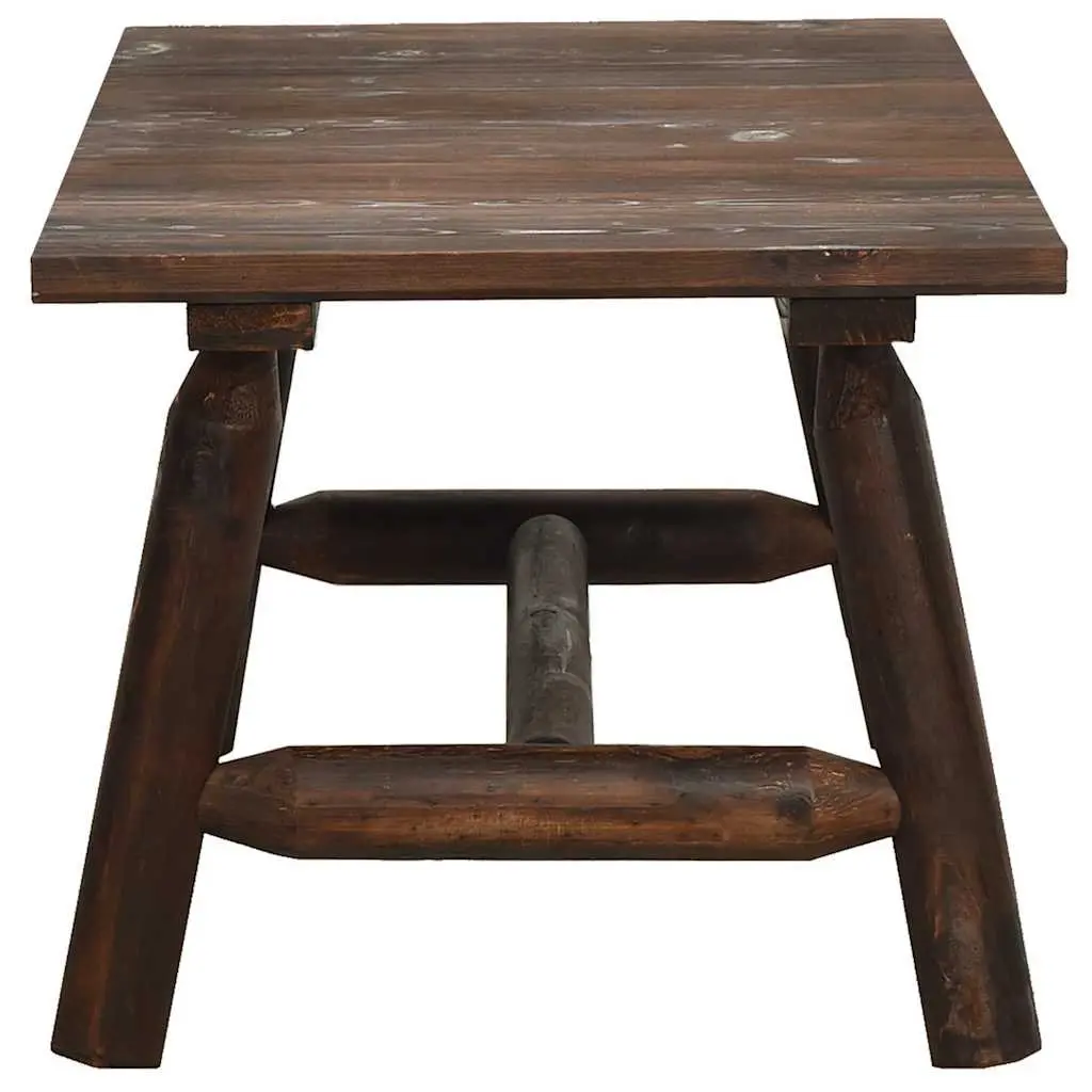 Outdoor Coffee Table Brown Solid Spruce Wood 90 x 50 x 41 cm