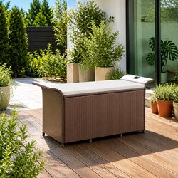 Garden Bench with Storage Cushion - Perfect for You