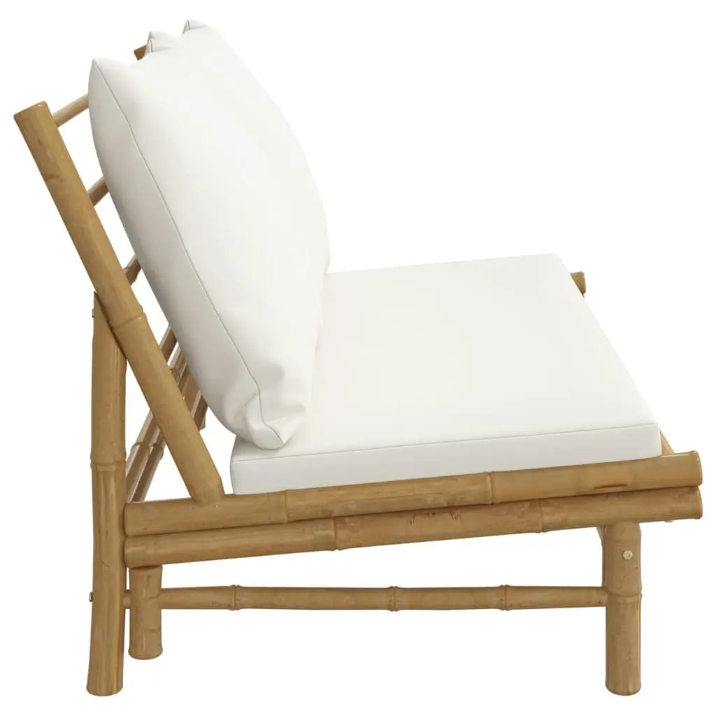 Outdoor Bamboo Bench