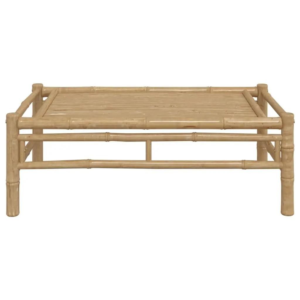 Bamboo Garden Coffee Table Outdoor Patio Furniture Brown 100x55x33cm