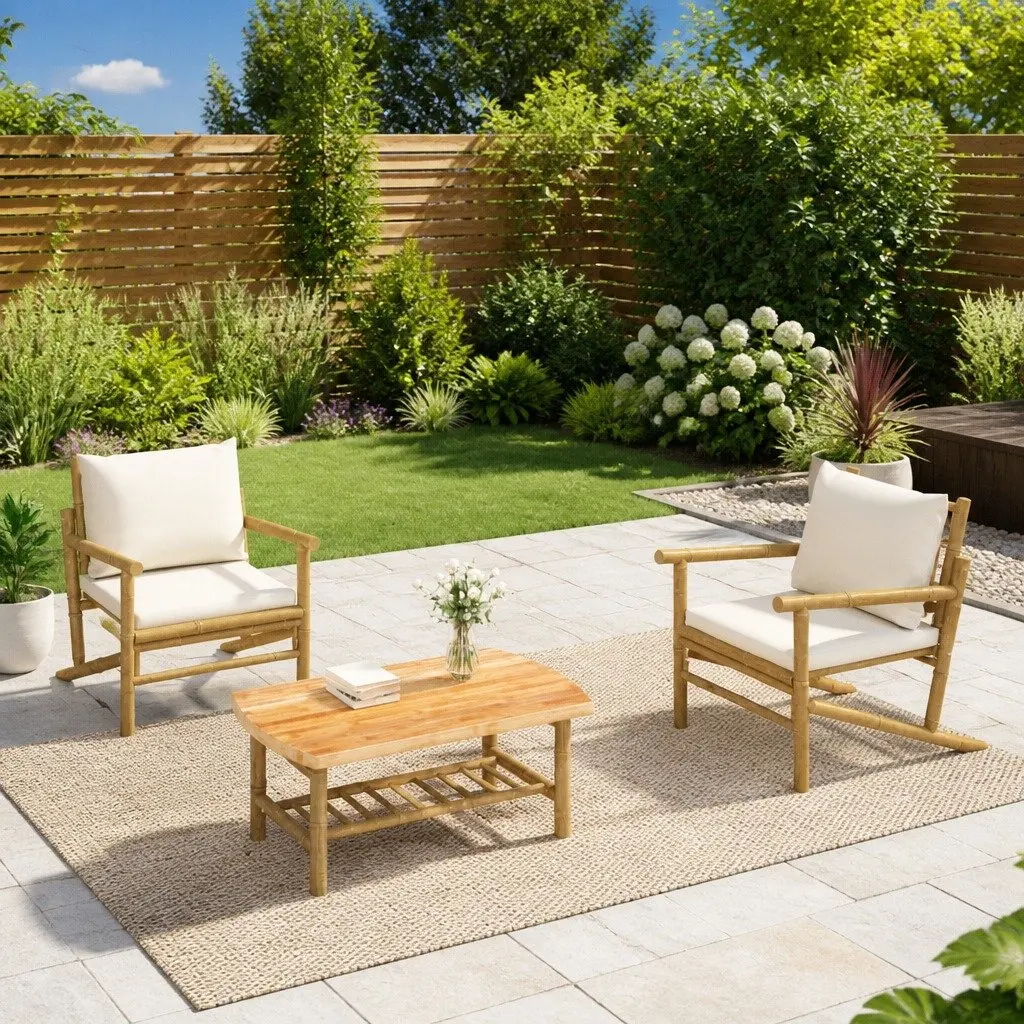 Bamboo Chairs for Outdoor Relaxation