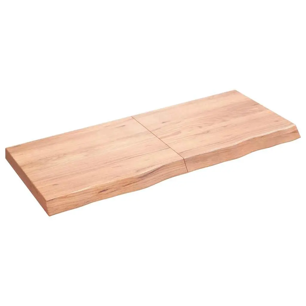 Solid Oak Wall Shelf 120x50cm