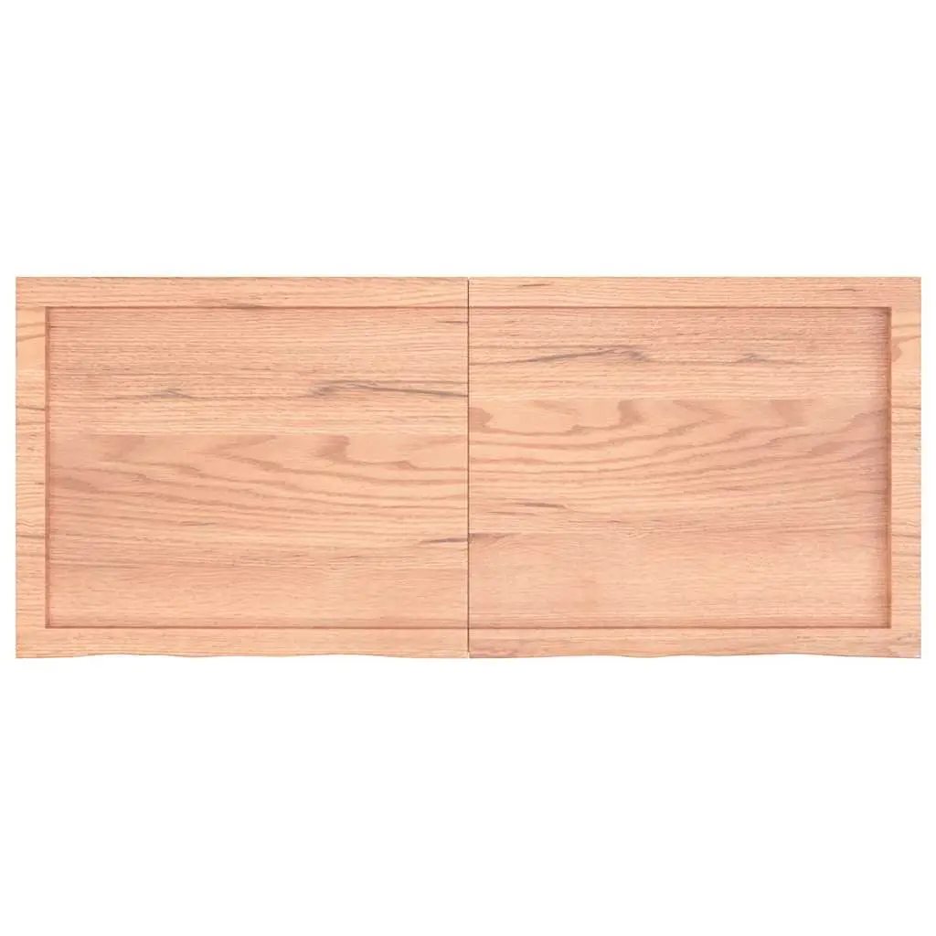 Solid Oak Wall Shelf 120x50cm