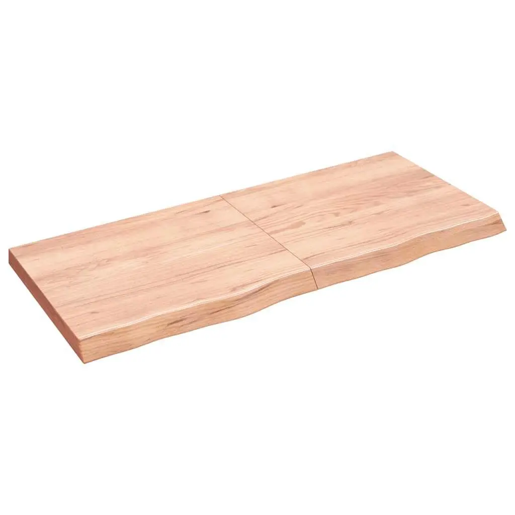 140x60cm Solid Oak Wall Shelf