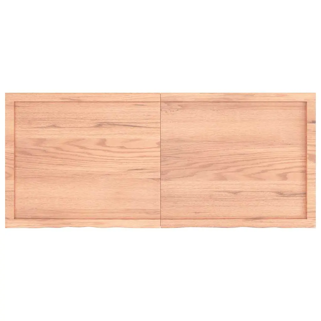 140x60cm Solid Oak Wall Shelf