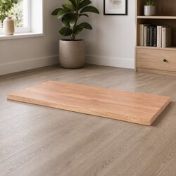 Transform Your Space with a Solid Oak Live Edge Tabletop
