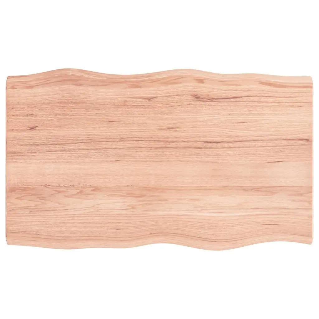 Brown Oak Wooden Table Top 100x60cm