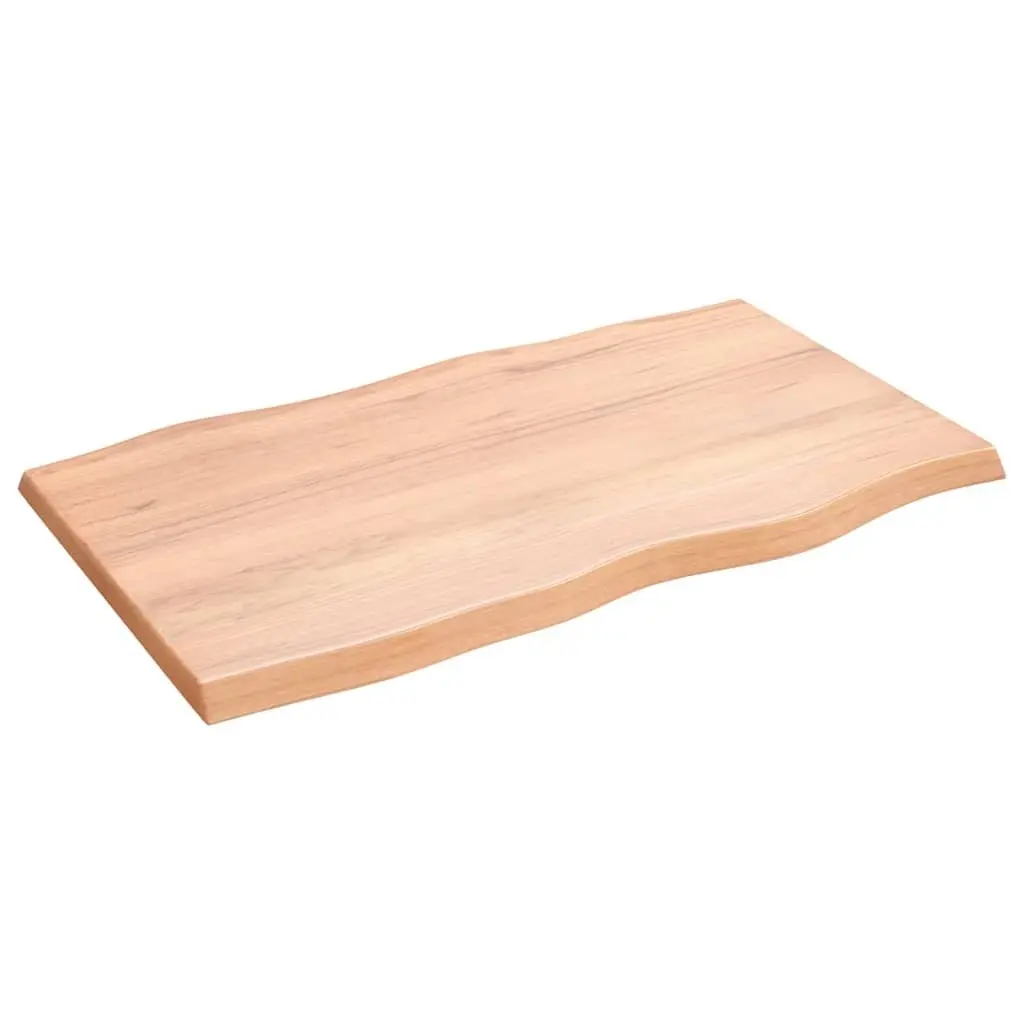Brown Oak Wooden Table Top 100x60cm