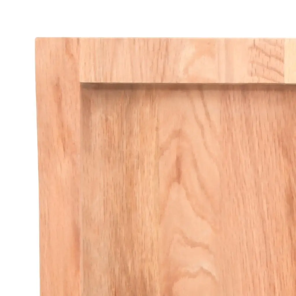 Solid Oak Wood Table Top Live Edge Folding 120x50cm