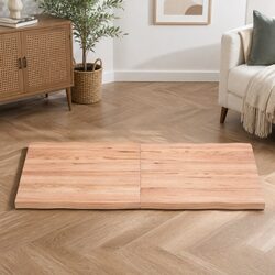 Your New Light Brown Solid Oak Table Top Awaits