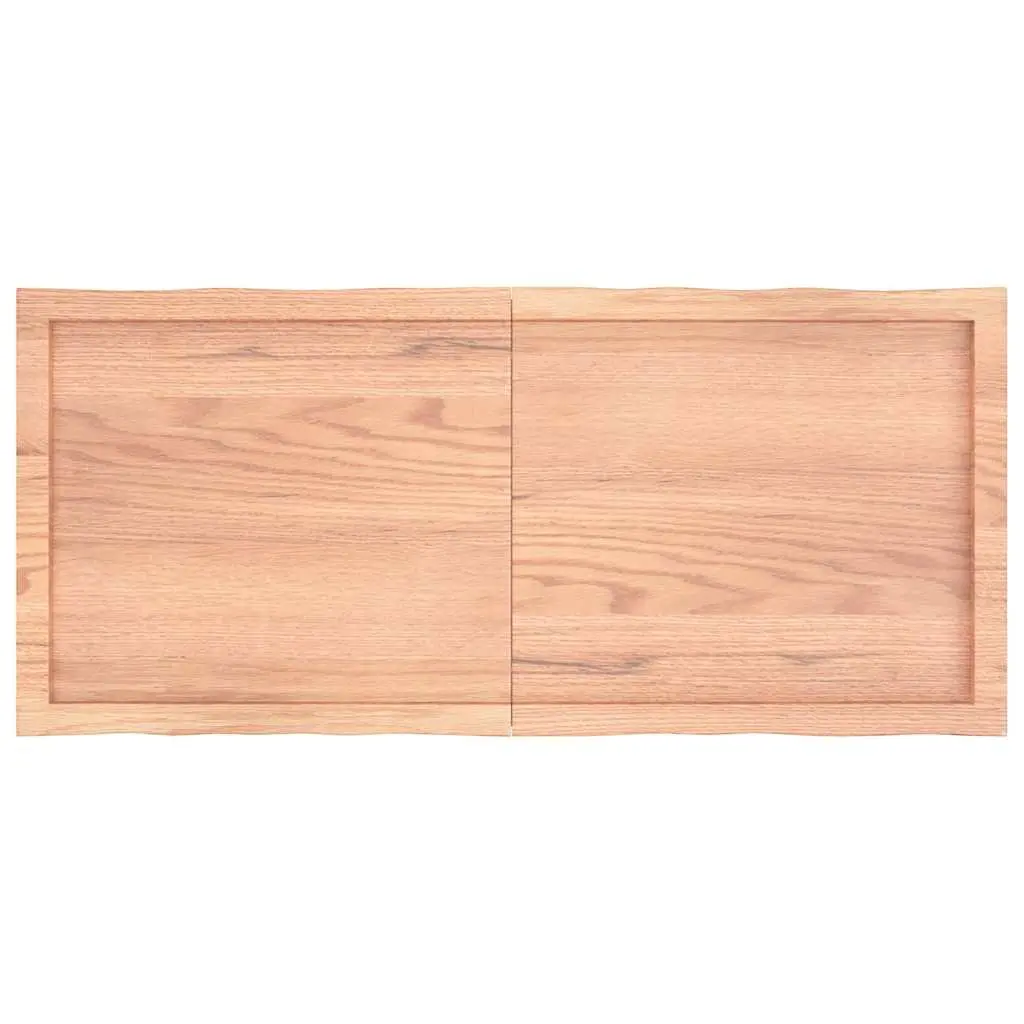 Light Brown Solid Oak Table Top