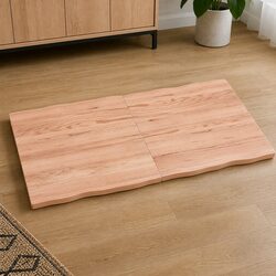 Friendly Foldable Solid Wood Table Top with Natural Live Edge