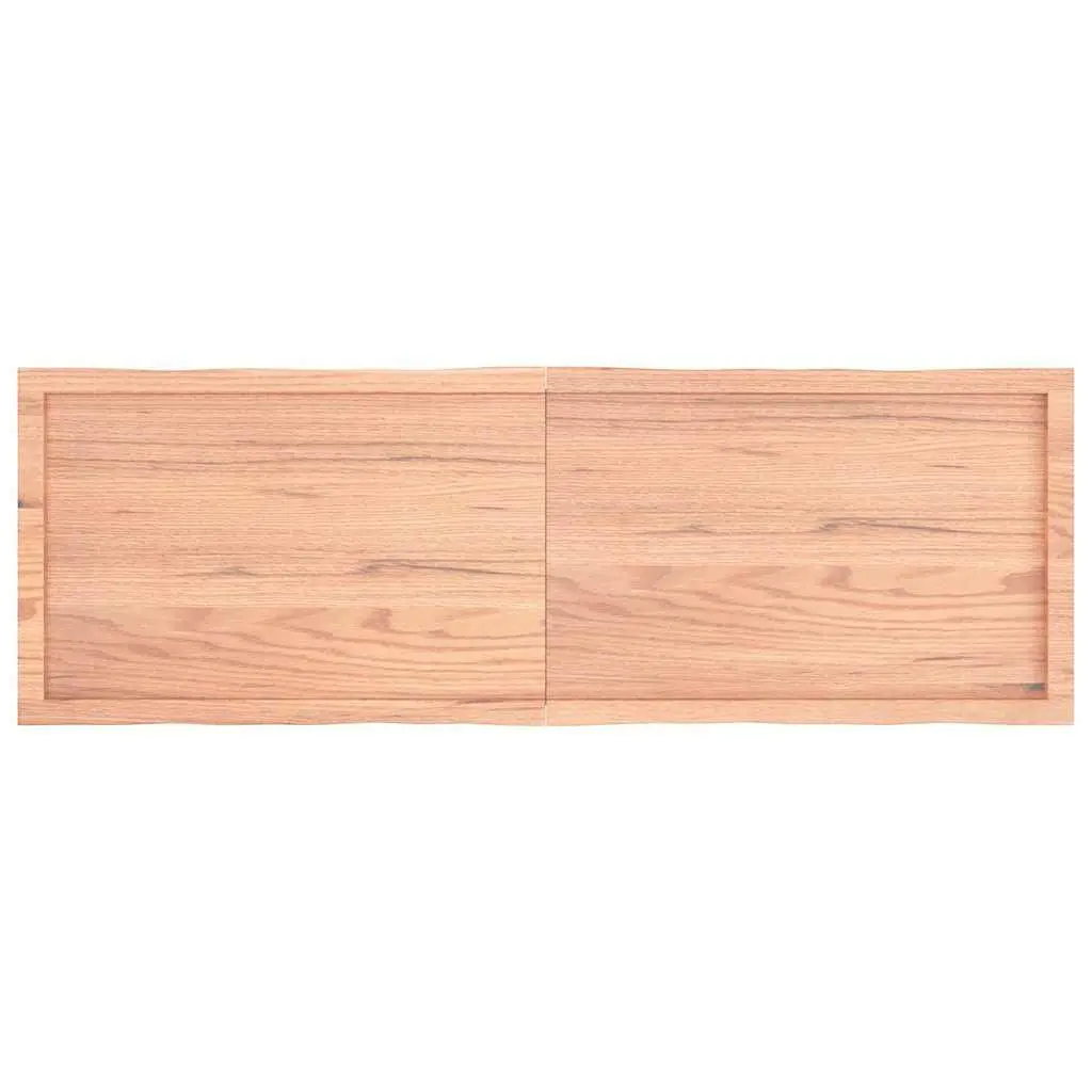 Solid Wood Table Top Live Edge Brown 160x50cm Foldable
