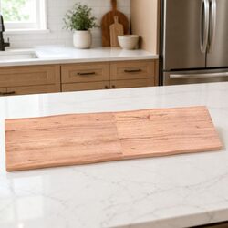 Your New Solid Oak Folding Table Top with Live Edge