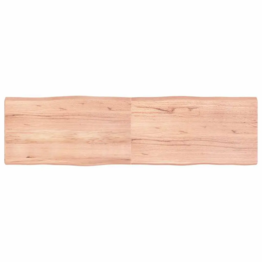Solid Oak Folding Table Top with Live Edge