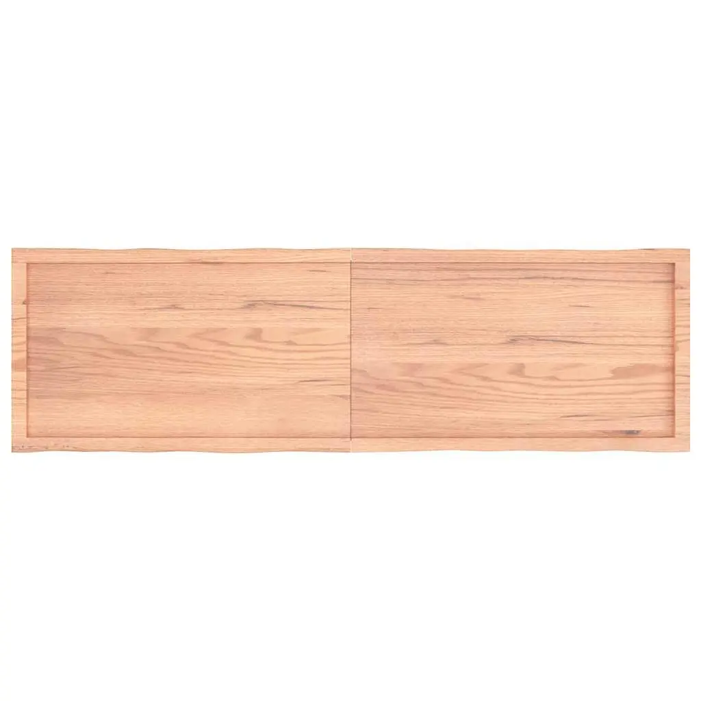 Solid Oak Folding Table Top with Live Edge