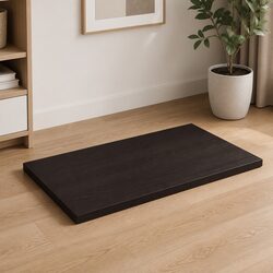 Your New Solid Oak Table Top with Live Edge Design - 60x50cm