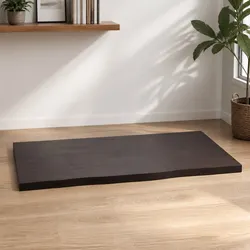 Friendly Solid Oak Wood Table Top for Your Needs 80x60x2 cm