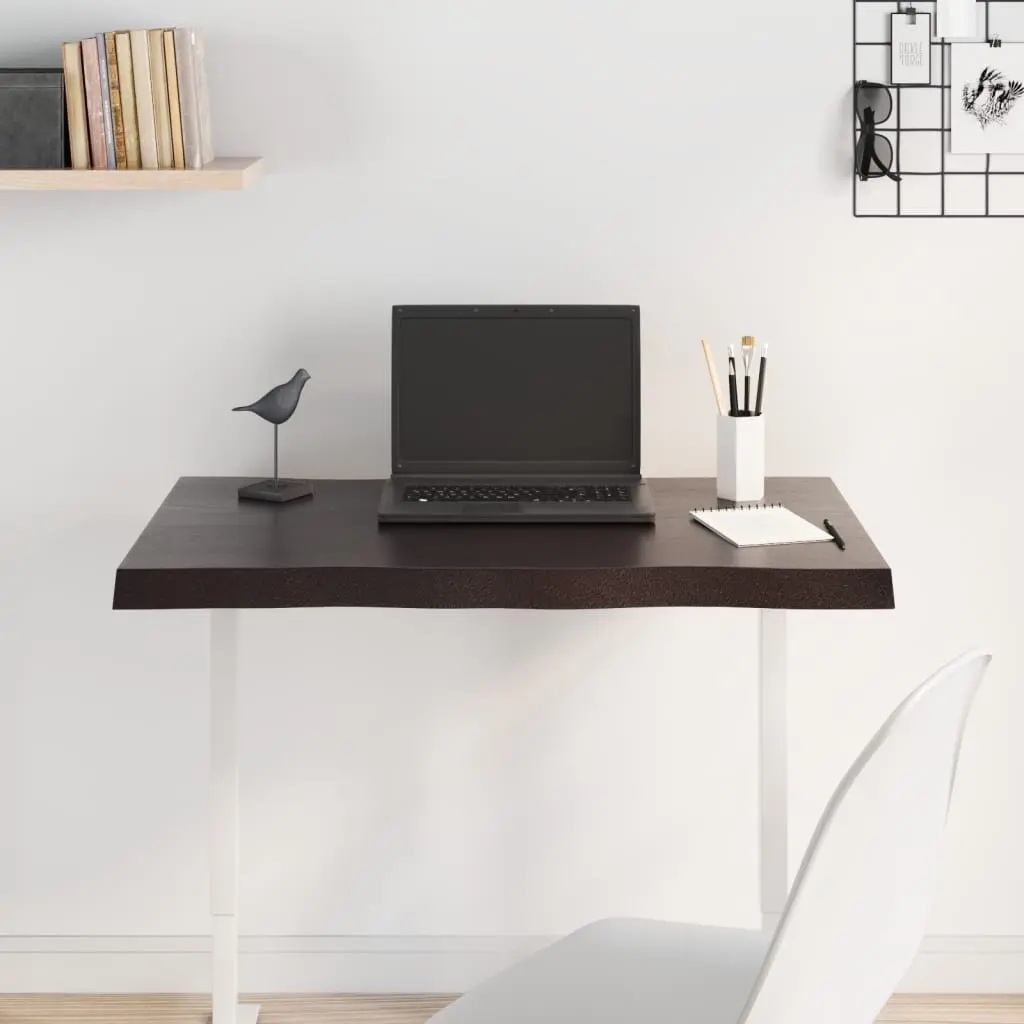 Solid Oak Tabletop 80x60cm