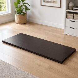 Your New Solid Oak Table Top 100x50cm Dark Brown